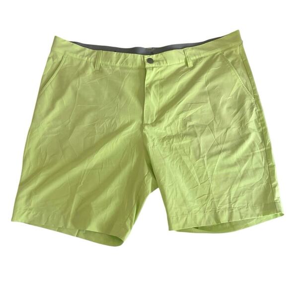 Adidas Crosshatch Golf Shorts Size 40 Lightweight Moisture Wick Athleisure - Picture 1 of 9